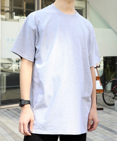 GILDAN(ギルダン)の「GILDAN/ ギルダン /6.0oz ウルトラコットン Tシャツ(Tシャツ/カットソー・メンズ・グレー/ブラック/グリーン/インディゴブルー/ホワイト/ベージュ/モカ・MEDIUM/LARGE/X-LARGE/SMALL)」の1枚目の写真