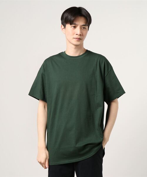 GILDAN(ギルダン)の「GILDAN/ ギルダン /6.0oz ウルトラコットン Tシャツ(Tシャツ/カットソー・メンズ・グレー/ブラック/グリーン/インディゴブルー/ホワイト/ベージュ/モカ・MEDIUM/LARGE/X-LARGE/SMALL)」の10枚目の写真