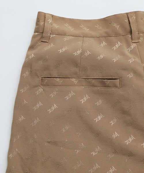 X-girl（エックスガール）の「MILLS LOGO JACQUARD SHORT PANTS（その他パンツ・レディース・ベージュ/ライトグリーン/ブラック・S/M/XS）」の20枚目の写真