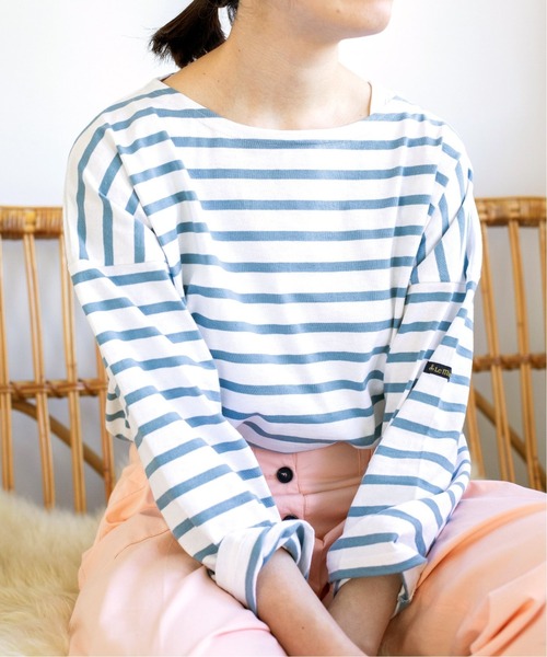 IENA(イエナ)の「【LE MINOR/ルミノア】PETIT COPAIN カットソー◆(Tシャツ/カットソー・レディース・グレー/グリーン/ブルー/ピンク・FREE)」の4枚目の写真