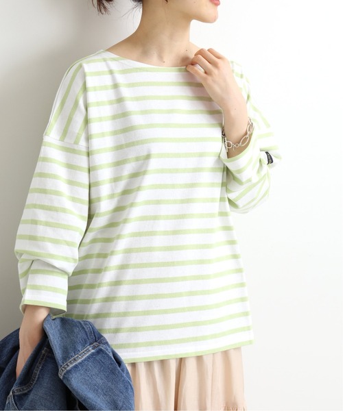 IENA(イエナ)の「【LE MINOR/ルミノア】PETIT COPAIN カットソー◆(Tシャツ/カットソー・レディース・グレー/グリーン/ブルー/ピンク・FREE)」の3枚目の写真