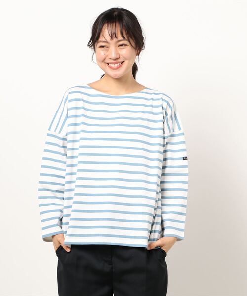 IENA(イエナ)の「【LE MINOR/ルミノア】PETIT COPAIN カットソー◆(Tシャツ/カットソー・レディース・グレー/グリーン/ブルー/ピンク・FREE)」の22枚目の写真