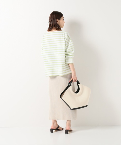 IENA(イエナ)の「【LE MINOR/ルミノア】PETIT COPAIN カットソー◆(Tシャツ/カットソー・レディース・グレー/グリーン/ブルー/ピンク・FREE)」の5枚目の写真