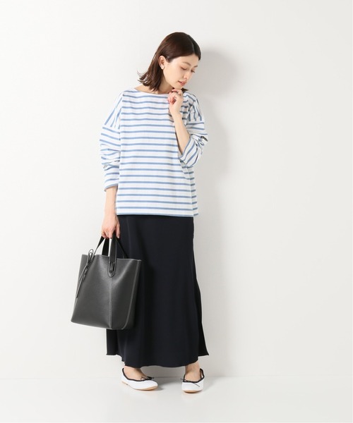 IENA(イエナ)の「【LE MINOR/ルミノア】PETIT COPAIN カットソー◆(Tシャツ/カットソー・レディース・グレー/グリーン/ブルー/ピンク・FREE)」の8枚目の写真