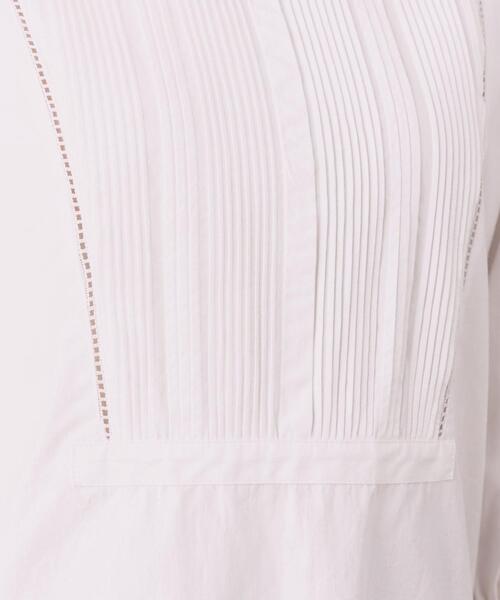 closet story(クローゼットストーリー)の「<closet story>□PO ピンタック チュニック ブラウス -手洗い可能-(シャツ/ブラウス・レディース・ホワイト/ブラック・FREE)」の8枚目の写真