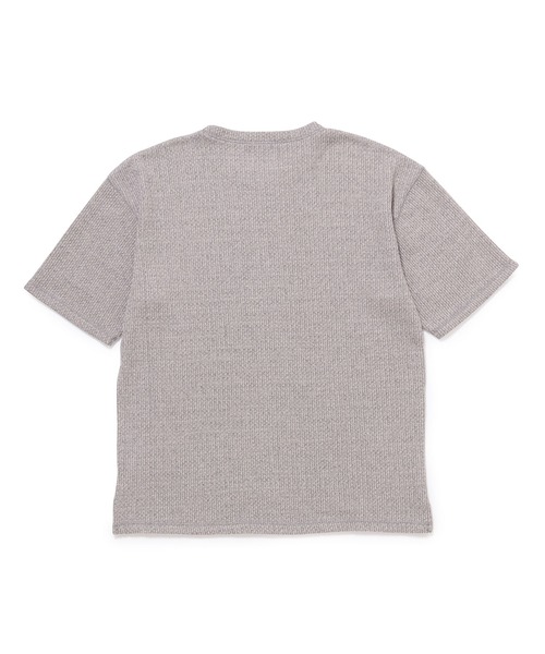 JUNRED（ジュンレッド）の「ローゲージカノコＴシャツ（Tシャツ/カットソー・メンズ・グレー/ホワイト/ネイビー・M/L/LL）」の20枚目の写真