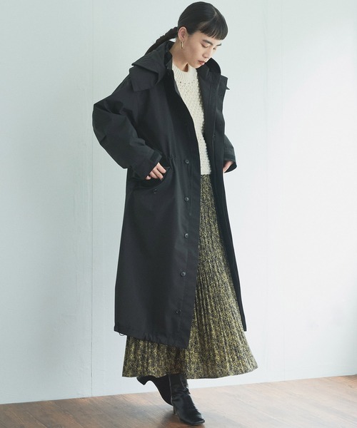 Audrey and John Wad シフォンフラワープリントプリーツスカート audrey and john wad（オードリーアンドジョンワッド）の