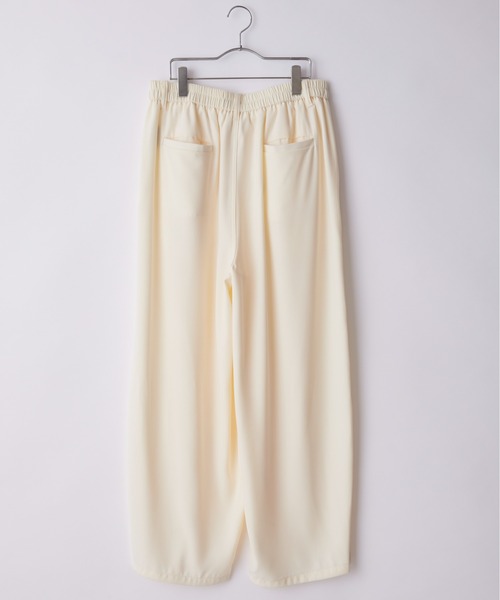 Loose/ルース（ルース）の「ドレープルーズ バルーンシェフパンツ（その他パンツ・メンズ・ブラック/オフホワイト・S/M/L）」の4枚目の写真