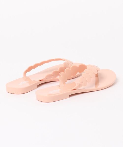 MADEMOISELLE ROPE'（マドモアゼル ロペ）の「【melissa】ラブ トングサンダル（サンダル・レディース・ベージュ/ブラック・37/38/36）」の3枚目の写真