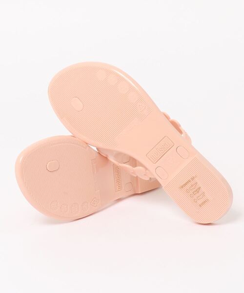 MADEMOISELLE ROPE'（マドモアゼル ロペ）の「【melissa】ラブ トングサンダル（サンダル・レディース・ベージュ/ブラック・37/38/36）」の4枚目の写真