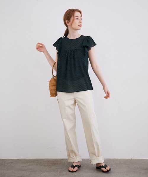 MADEMOISELLE ROPE'（マドモアゼル ロペ）の「【melissa】ラブ トングサンダル（サンダル・レディース・ベージュ/ブラック・37/38/36）」の5枚目の写真