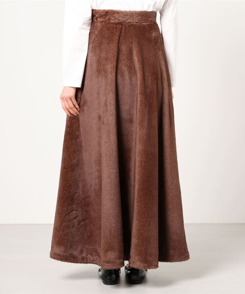 THE Dallas(ザ・ダラス)の「The Dallas/short fur SK(スカート・レディース・ブラウン・1/2)」の3枚目の写真