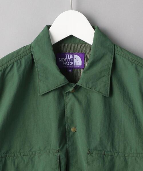 THE NORTH FACE PURPLE LABEL（ザ ノースフェイス パープルレーベル）の「＜THE NORTH FACE PURPLE LABEL＞ L/FIELD H/S SHT/シャツ（シャツ/ブラウス・メンズ・ブラック/オリーブ・MEDIUM/LARGE）」の4枚目の写真