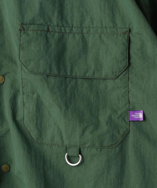 THE NORTH FACE PURPLE LABEL（ザ ノースフェイス パープルレーベル）の「＜THE NORTH FACE PURPLE LABEL＞ L/FIELD H/S SHT/シャツ（シャツ/ブラウス・メンズ・ブラック/オリーブ・MEDIUM/LARGE）」の7枚目の写真