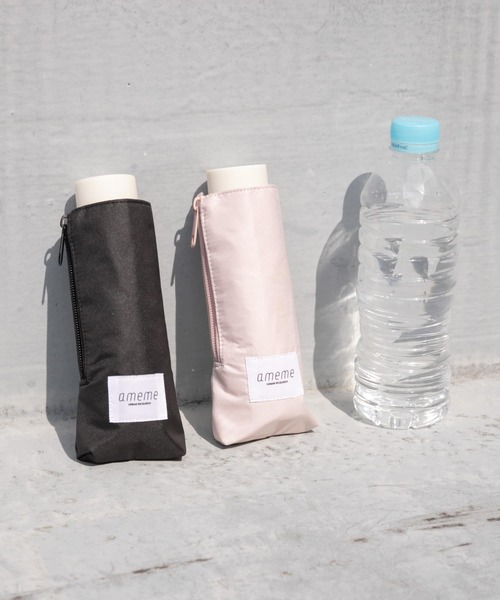 ameme（アメメ）の「ameme　ポートリー遮光遮熱付き折畳傘（長傘・レディース・ホワイト/ライトブルー/ブラック/ピンク・FREE）」の19枚目の写真