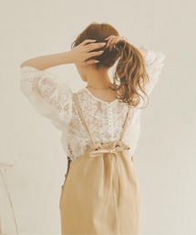 Ambre Neige | 【前後２WAY】オーガンジーシアーブラウス／WEB/EC限定商品(シャツ/ブラウス)