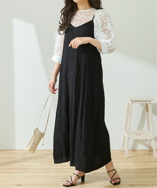 Ambre Neige（アンブルネージュ）の「【前後２WAY】オーガンジーシアーブラウス／WEB/EC限定商品（シャツ/ブラウス・レディース・ホワイト系1/ホワイト系2/アイボリー系1/アイボリー系2・FREE）」の18枚目の写真