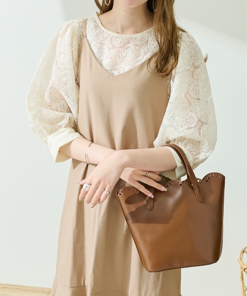 Ambre Neige（アンブルネージュ）の「【前後２WAY】オーガンジーシアーブラウス／WEB/EC限定商品（シャツ/ブラウス・レディース・ホワイト系1/ホワイト系2/アイボリー系1/アイボリー系2・FREE）」の16枚目の写真