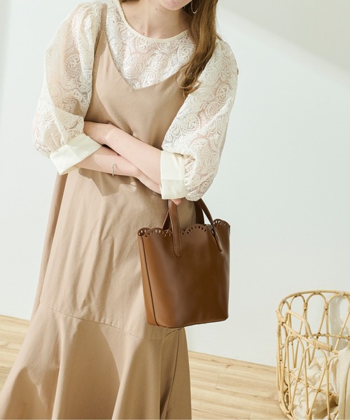 Ambre Neige（アンブルネージュ）の「【前後２WAY】オーガンジーシアーブラウス／WEB/EC限定商品（シャツ/ブラウス・レディース・ホワイト系1/ホワイト系2/アイボリー系1/アイボリー系2・FREE）」の11枚目の写真