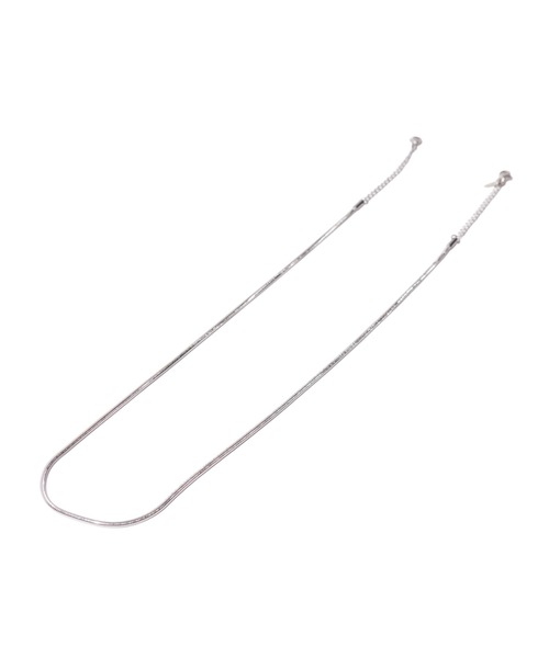 glamb（グラム）の「Double chain mask holder / ダブルチェーンマスクホルダー（ネックレス・メンズ・シルバー・FREE）」の3枚目の写真