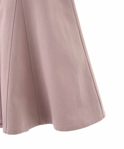 31 Sons de mode（トランテアン　ソン　ドゥ　モード）の「合皮ベルト付きデニムスカート（スカート・レディース・ピンク/インディゴブルー・38/36）」の6枚目の写真