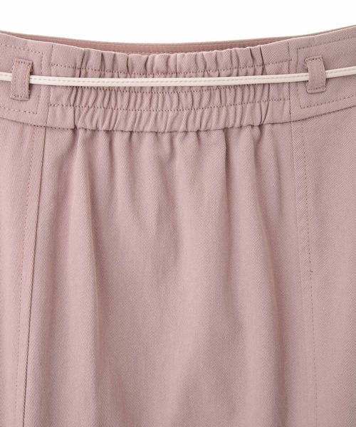 31 Sons de mode（トランテアン　ソン　ドゥ　モード）の「合皮ベルト付きデニムスカート（スカート・レディース・ピンク/インディゴブルー・38/36）」の8枚目の写真