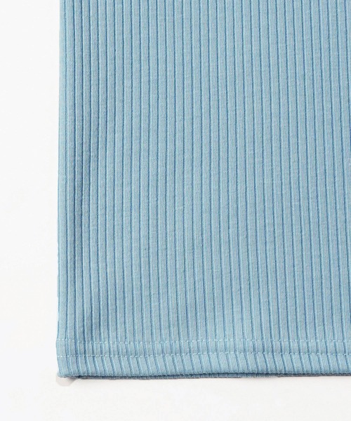 X-girl（エックスガール）の「2-PACK BASIC TOP（Tシャツ/カットソー・レディース・ライトブルー/マルチ・S/M/XS）」の22枚目の写真