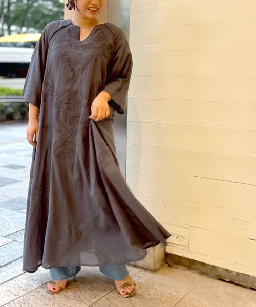 ここでしか手に入らない 最低価格 の Web限定 Dix エンブロイダリーワンピース ワンピース Un Dix Cors アンディコール のファッション ワンピース ドレス Dix