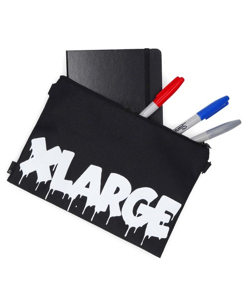 XLARGE(エクストララージ)の「XLARGE × LIXTICK DRIP LOGO POUCH SET(その他小物・メンズ・ブラック・ONE SIZE)」の4枚目の写真