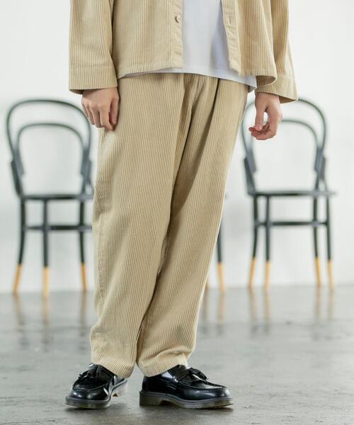 coen（コーエン）の「コーデュロイシェフパンツ"CHEF PANTS"(セットアップ対応)（その他パンツ・メンズ・ダークグリーン/オリーブ/グレー/ブラック/ベージュ/ナチュラル・MEDIUM/LARGE/X-LARGE/SMALL）」の17枚目の写真