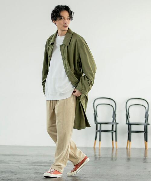 coen（コーエン）の「コーデュロイシェフパンツ"CHEF PANTS"(セットアップ対応)（その他パンツ・メンズ・ダークグリーン/オリーブ/グレー/ブラック/ベージュ/ナチュラル・MEDIUM/LARGE/X-LARGE/SMALL）」の21枚目の写真