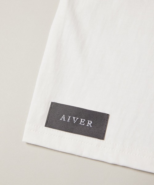 AIVER(アイバー)の「AIVER 16/-ウォッシュ天竺ルーズハイネックロンT(Tシャツ/カットソー・メンズ・ライトグレー/ホワイト/チャコールグレー/ブラック・MEDIUM/LARGE)」の21枚目の写真