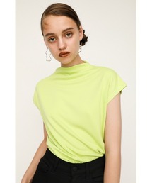 SLY | BOTTLE N/C SHORT SLEEVE TOPS/ボトルネックショートスリーブトップス(Tシャツ/カットソー)