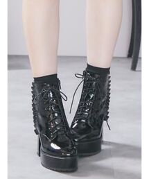 EATME | レースアップアンクルブーツ(ブーツ)