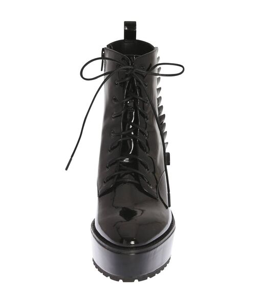 EATME（イートミー）の「レースアップアンクルブーツ（ブーツ・レディース・ブラック/アイボリー/その他1・S/M/L）」の9枚目の写真