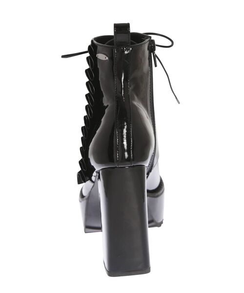 EATME（イートミー）の「レースアップアンクルブーツ（ブーツ・レディース・ブラック/アイボリー/その他1・S/M/L）」の16枚目の写真