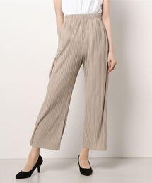 Samansa Mos2 blue | プリーツパンツ(その他パンツ)