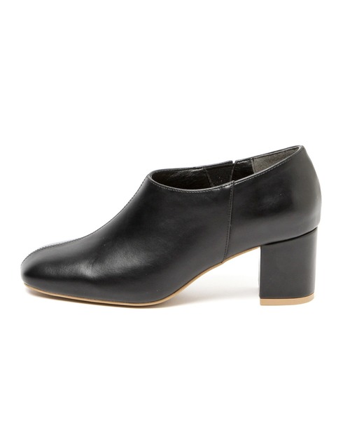 niko and...（ニコアンド）の「オリジナルスクエアーブーティー（ブーツ・レディース・ブラック/ベージュ・MEDIUM/LARGE）」の10枚目の写真