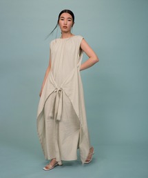 【ラリーニュロペ】袴(ハカマ) 麻混8WAYドレス