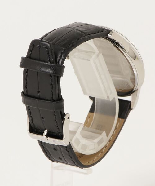 JACQUES LEMANS（ジャック ルマン）の「【JACQUES LEMANS】JALKC-103A/KCｺﾚｸｼｮﾝ ｸﾛﾉ SS ｶﾜ 42mm 生活防水（アナログ腕時計・メンズ・ブラック・FREE）」の2枚目の写真