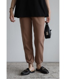 裾スリットジョガーパンツ