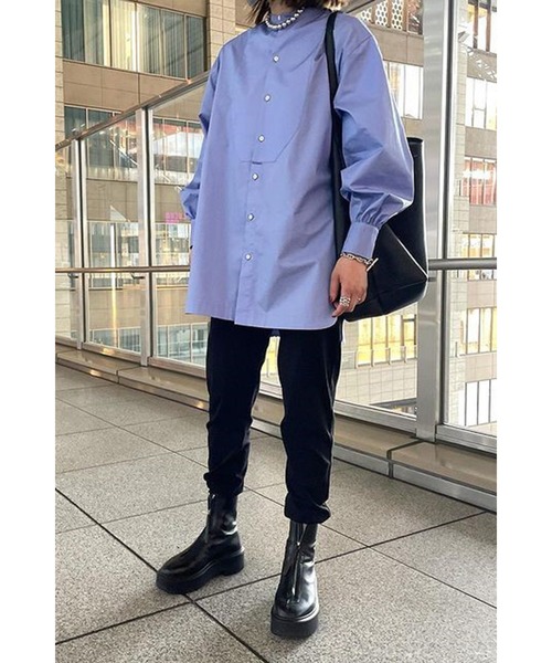 Bonjour Sagan(ボンジュールサガン)の「裾スリットジョガーパンツ(その他パンツ・レディース・ブラック/グレイッシュベージュ/モカ/ネイビー/チャコールグレー・FREE)」の12枚目の写真