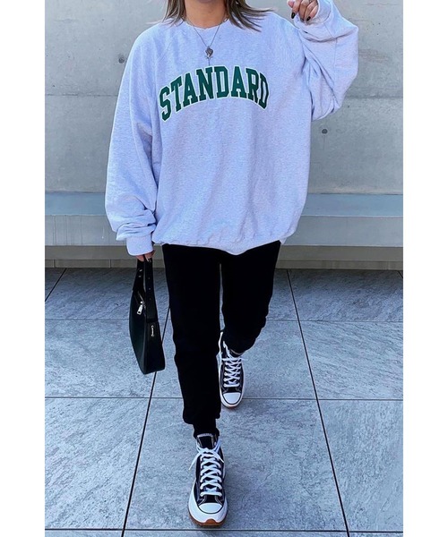 Bonjour Sagan(ボンジュールサガン)の「裾スリットジョガーパンツ(その他パンツ・レディース・ブラック/グレイッシュベージュ/モカ/ネイビー/チャコールグレー・FREE)」の20枚目の写真