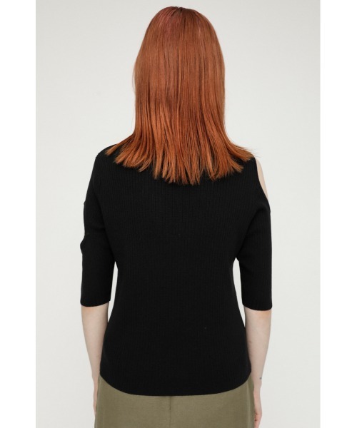 SLY（スライ）の「CUT OUT H/N TOPS ハイネック トップス