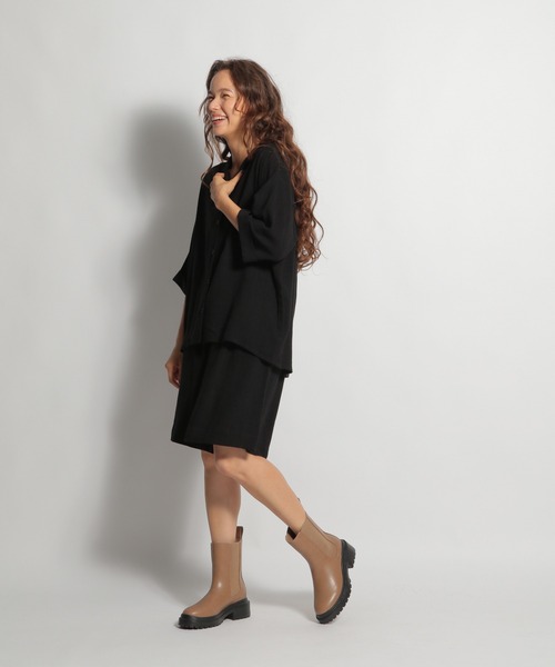 niko and...（ニコアンド）の「リネンゆるショートパンツ（その他パンツ・レディース・オレンジ/モカ/ブラック・MEDIUM/LARGE）」の15枚目の写真