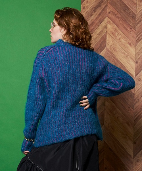 MAISON SPECIAL（メゾンスペシャル）の「カラーネップニット