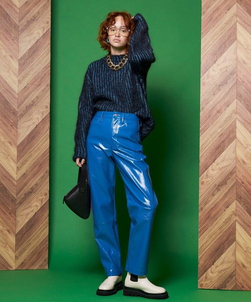 MAISON SPECIAL（メゾンスペシャル）の「カラーネップニットトップ  