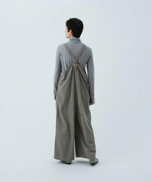 conges payes ADIEU TRISTESSE(コンジェ ペイエ アデュートリステス)の「【店舗限定】コーデュロイサロペット(サロペット/オーバーオール・レディース・ライトカーキ/キナリ・38)」の22枚目の写真