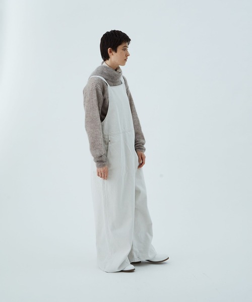 conges payes ADIEU TRISTESSE(コンジェ ペイエ アデュートリステス)の「【店舗限定】コーデュロイサロペット(サロペット/オーバーオール・レディース・ライトカーキ/キナリ・38)」の16枚目の写真