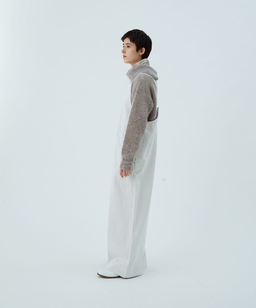 conges payes ADIEU TRISTESSE(コンジェ ペイエ アデュートリステス)の「【店舗限定】コーデュロイサロペット(サロペット/オーバーオール・レディース・ライトカーキ/キナリ・38)」の5枚目の写真